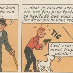 Canne épée Tintin en Amérique