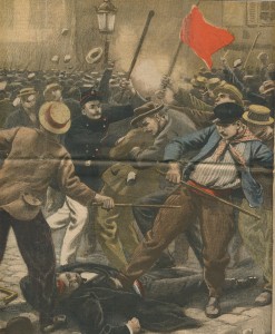Coups de cannes anarchistes en 1899 Paris