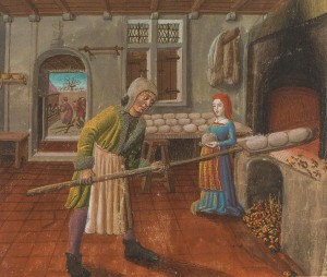 Boulanger au Moyen Age