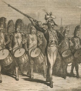 tambour-major sous Napoléon