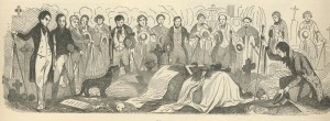 enterrement d'un compagnon 1845