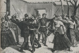 La rixe de Châteauvillain    en 1886