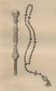 bâton et rosaire de Radziwill l'Orphelin