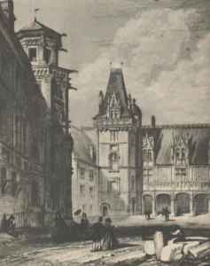 Le château de Blois au XIXe siècle