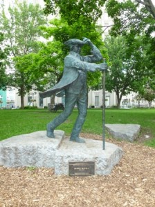 Statue de J. Mc Gill à Montréal
