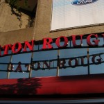 Enseigne du restaurant Bâton Rouge à Montréal