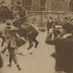 1 -  Police dispersée à coups de canne Londres 1919