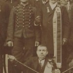 Soldat et compagnon maréchal-ferrant à Bordeaux St-Eloi d'hiver 1904