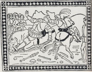 combat de chevaliers 1500
