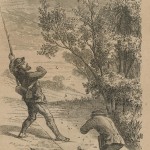 bâton de chasseur d'insectes en 1870