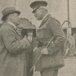 Le général Poole à Arkhangel en 1918