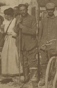 Prisonnier allemand près de Meaux - 1914