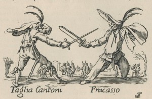 Duel du capitaine Fracasse au 17e siècle