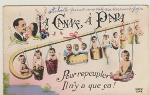 carte postale La canne à papa - 1