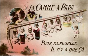 carte postale La canne à papa - 2