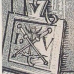 le monogramme du Maître aux bourdons croisés