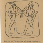 bâtons à danser assyriens