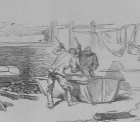 Boulangers militaires russes en 1877