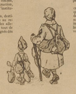 bâton de poilu par Hansi (1919)