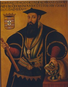 Vasco de Gama et son bâton
