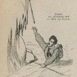 Alexandre Dumas sur la mer de Glace