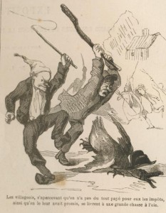 Chasse à l'oie politique en 1849