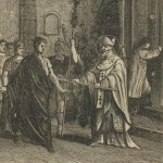 Saint Amator remet son bâton à Germain