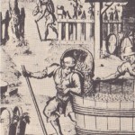 Bâton de porteur de hotte en vendanges - XVIe siècle