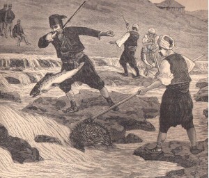Pêche à la truite en Herzégovine en 1897