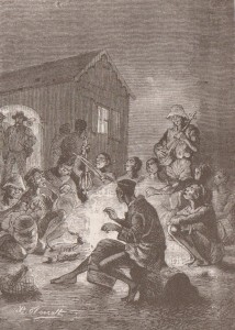 Le camp des Cafres dans L'Etoile du Sud - Ed. Hetzel 1884