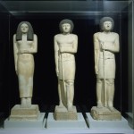 13 Statues de Sepa grand des dizaines du Sud et de la dame Nesa