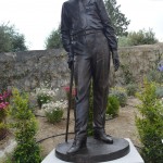 06 Grasse France Statue de Ivan Bounine écrivain prix Nobel de littérature en 1933