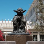 26 San Francisco Californie USA Statue de maître Yoda ( de l' Ordre Jedi ) Acteur et Philosophe