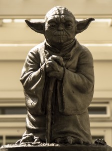 27 San Francisco Californie USA Statue de maître Yoda ( de l' Ordre Jedi ) Acteur et Philosophe