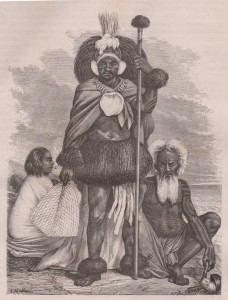Guerrier des îles Marquises en 1874