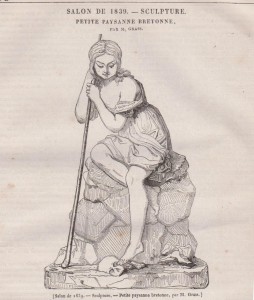 Grass - Petite paysanne bretonne - 1839