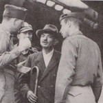 Pierre LAVAL arrêté par les Américains en 1945