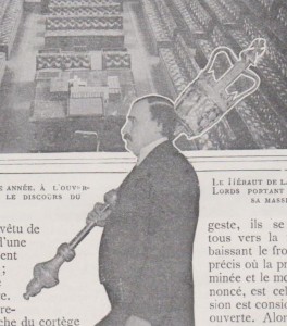 Hérault de la chambre des Lords 1910