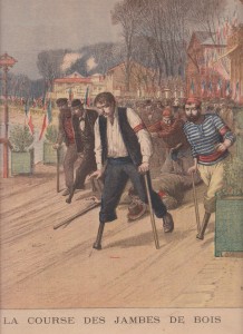 La course des jambes de bois 24-03-1895