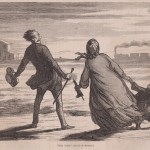 Canne et ombrelle à Alger par Daumier