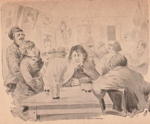 Illustration de Paris étrange par Louis Barron 1883